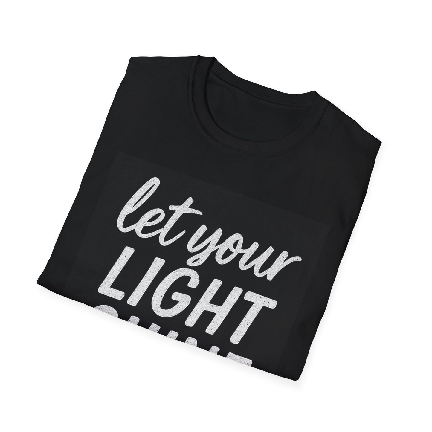 Let Your Light Shine T-Shirt — Inspirational Christian Tee (MT 5:16)