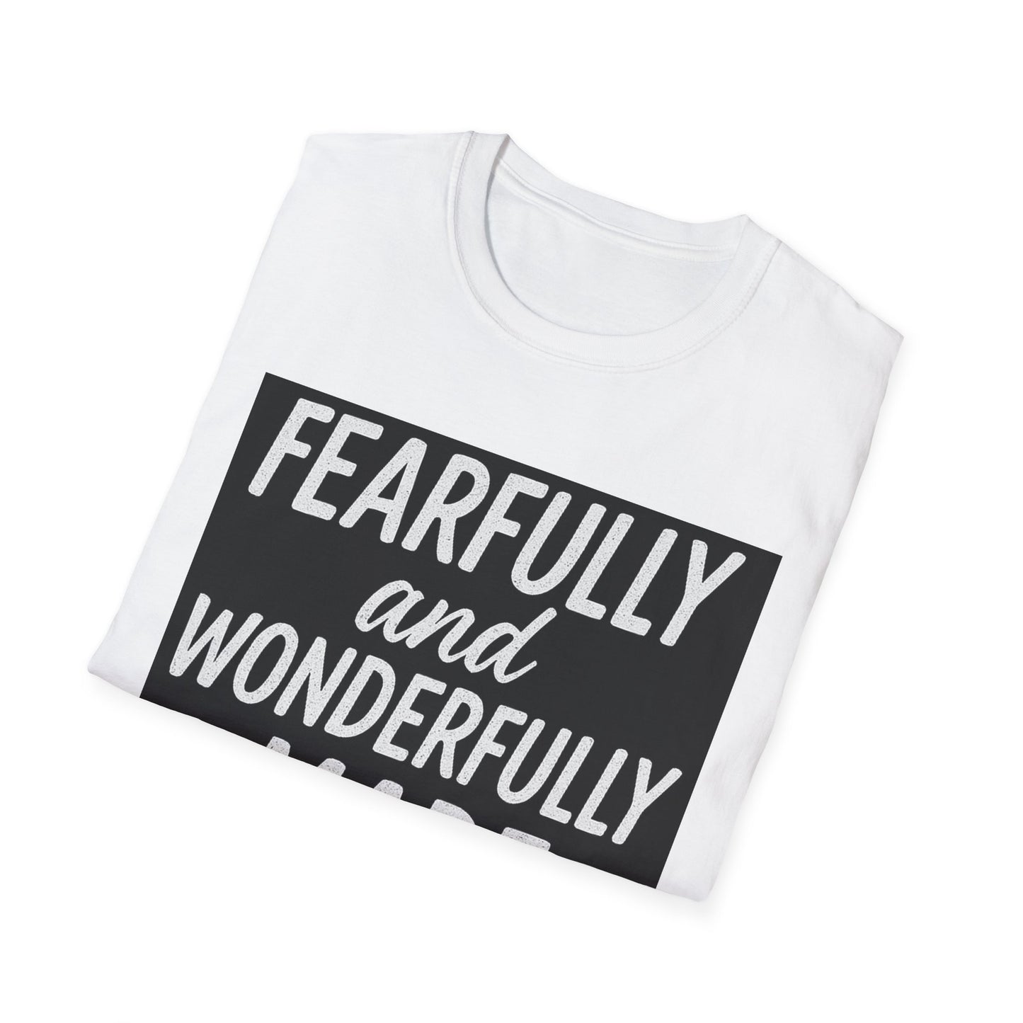 Fearfully and Wonderfully Made T-Shirt — Psalm 139:14 Inspirational Christian Tee