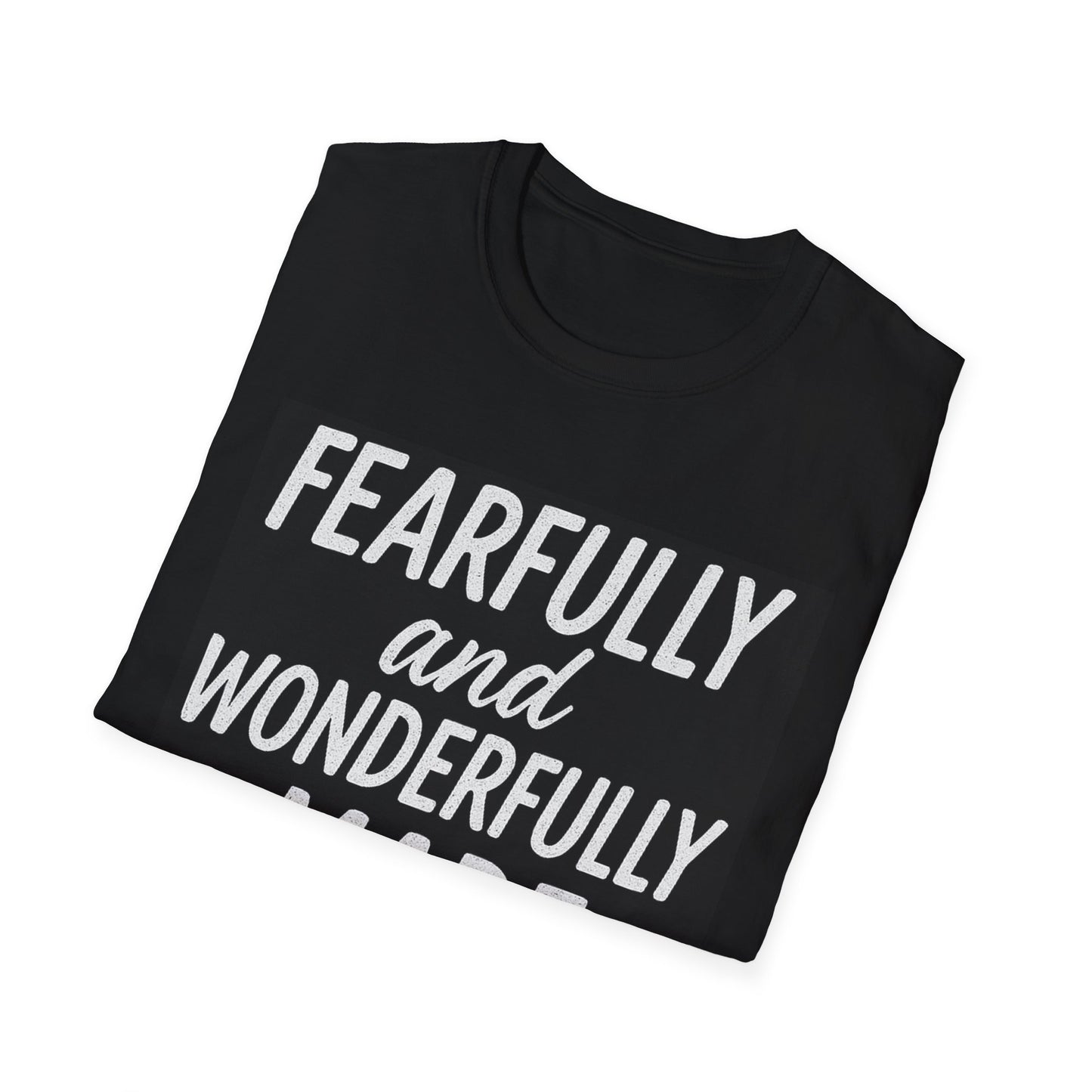 Fearfully and Wonderfully Made T-Shirt — Psalm 139:14 Inspirational Christian Tee